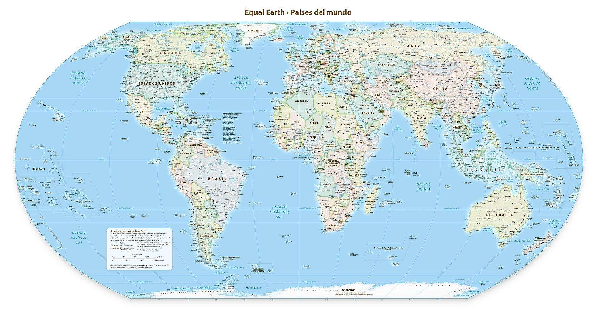 La ONU impulsa el abandono del mapa de Mercator en favor de una representación más fiel del mundo